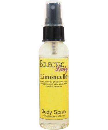 Limoncello Body Spray 2 ounces Body Mist for Women with Clean Light & Gentle Fragrance Long Lasting Perfume with Comforting Scent for Men & Women Cologne with Soft Subtle Aroma For Daily Use 2 Fluid Ounces