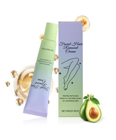 G n rique Nourishing Cream - Painless Special Facial Hair Removal Cream | Hassle-Free Facial Care | Women's Face and Body Hair Removal | Hair Removal for Women