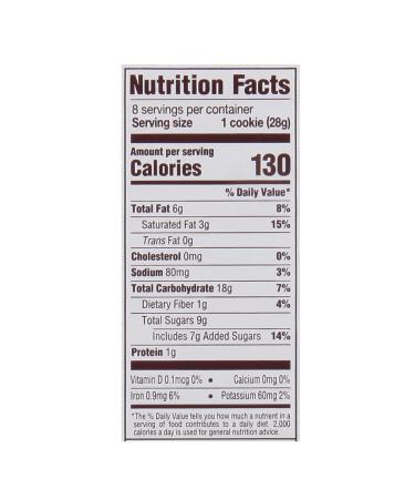 Back To Nature Non-GMO Chocolate Chunk Cookies | Soft Baked, 8 oz - Buy Online on GoSupps.com