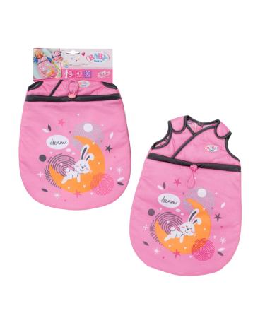 Baby Born Sleeping Bag - Cuddly Sleeping Bag dolls. Fits dolls up to 43cm - Suitable for children aged 3+ years - 832479