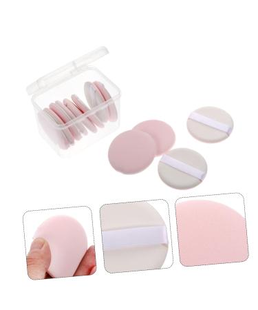FRCOLOR 12pcs Makeup Puff Set - Hydrophilic Non-Latex & Non-Sticky Powder Applicators - Pink | International Shipping Available - Buy Online on GoSupps.com
