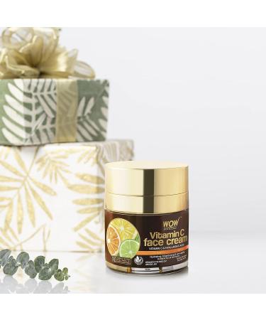 WOW Skin Science Vitamin C Moisturizer Face Cream - Anti Aging Oil-Free Lotion for Men & Women (1.69 oz) - Buy Online on GoSupps.com