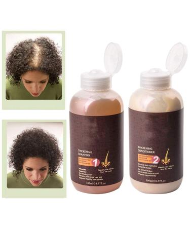 Ginger Hair Growth Shampoo & Conditioner Set | Nature Nourishing Care for Thicker, Longer Hair | Stimulates Growth & Reduces Hair Loss - Buy Online on GoSupps.com