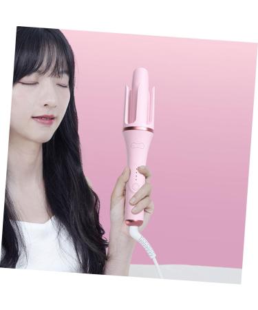 Healeved Hair Curler Household Hair Curler Pink Abs Automatic Hair Curling Wand 32.50X5.50X5.50CM Pink - Buy Online on GoSupps.com