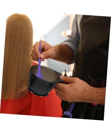 Hemobllo 2pi ces Bol De M lange Pour Coloration Capillaire Avec Poign e Antid rapante Empilable Lavable Pour Usage Domestique Et Salon De Coiffure - Buy Online on GoSupps.com