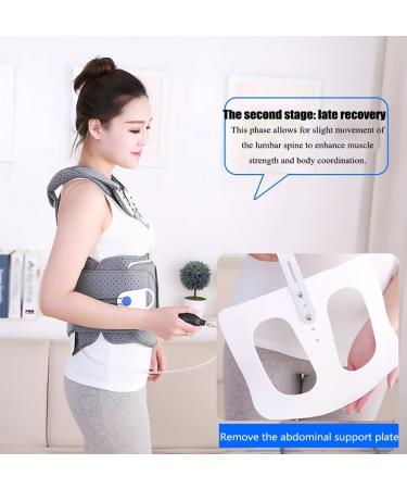 ThyxG Solid Breast Orthosis for Lumbar Spine - Adjustable Strength & Length Airbag Protection for Lumbar Fractures & Postoperative Support - International Shipping Available - Buy Online on GoSupps.com