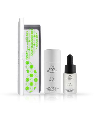 Reusable eye pads + 5ml eyes serum - made in Germany - against anti -aging tear bags & wrinkles - Award Winner 2022-100% Medical Silicon - The Original Since 2021 Good Day