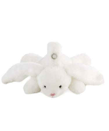 Doodalou Furry Friend Plush Pacifier Toy - Bunny with Doodalou Pacifier - Buy Online on GoSupps.com