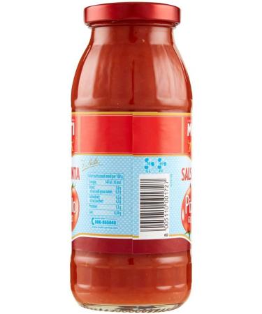  Italian Gourmet E.R. Mutti Salsa Pronta Pomodoro Pizzutiello Tomato Sauces 100% Italian 300 g + Italian Gourmet Pulp 400 g Set of 12 - Buy Online on GoSupps.com