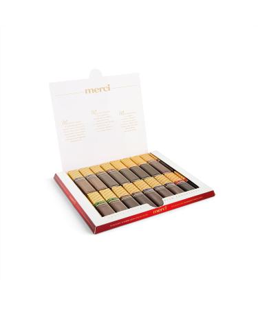 Merci Personalized Chocolate Gift Box - Customizable Assorted Chocolates (250g) | Perfect Gift for Men & Women - Buy Online on GoSupps.com