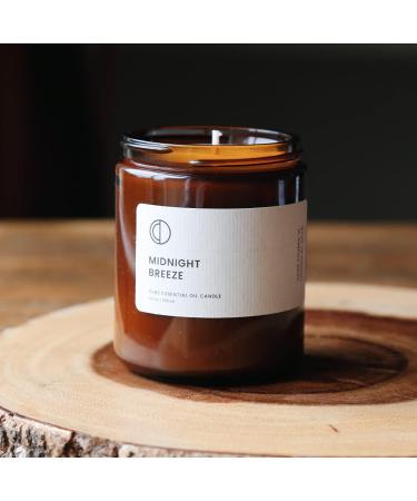 Buy Oct Fragrance Candle - Rose Geranium Patchouli & Vetiver | 250ml Natural Soy Wax Candle with Essential Oils - International Shipping Available - Buy Online on GoSupps.com