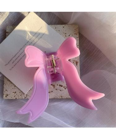 AJTUTUS Colorful Hair Claw Clip Balletcore Hair Jaw Clamps Cute Hair Catch Butterfly Barrettes Headdress Hairpin for Girl - Buy Online on GoSupps.com