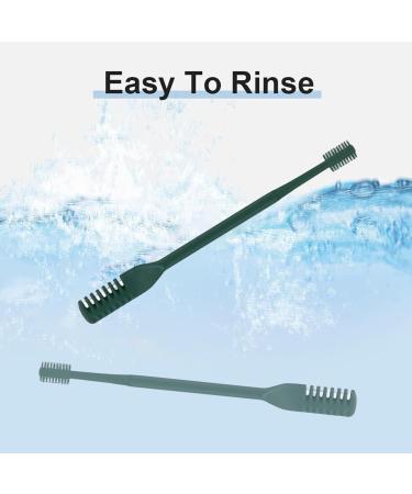 Nose Hair Clipper With Double Attachments360 Degree Rotatable Grooming Tool for Cutting and Trimming During Travel Dark Green - Buy Online on GoSupps.com