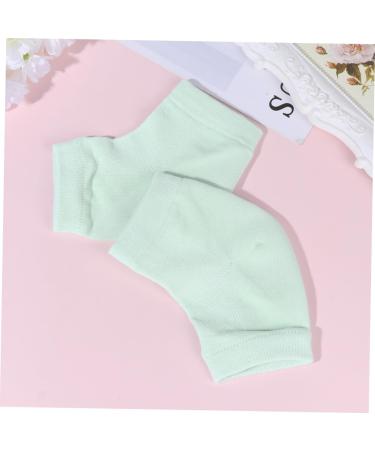 2 Pairs high Heel Socks moisturizing Socks Breathable Socks Heel Protector Socks Womens Socks Open Toe Socks Heel Anti-Crack Socks Ankle Socks Moisturizing Gel Socks Protection pad - Buy Online on GoSupps.com
