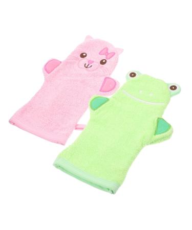 FRCOLOR 8 Pcs Kids Bath Mittens - Exfoliating Shower Mitts for Kids | Ideal Bathing & Cleaning Supplies - Buy Online on GoSupps.com