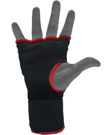 INFINIX SPORTS Boxing Hand Wraps Inner Gel Gloves for Punching  Elasticated Padded Bandages Under Mitts Quick Wraps Men & Women  Fist Protector  Great for MMA Training Black Large/X-Large - Buy Online on GoSupps.com