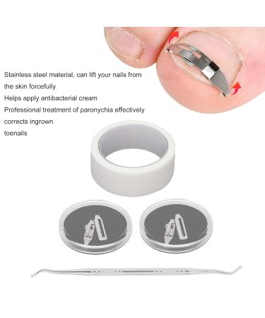 Ingrown Toenail Treatment | Stainless Steel Correction Tools & Pedicure Set for Pain Relief - Buy Online on GoSupps.com