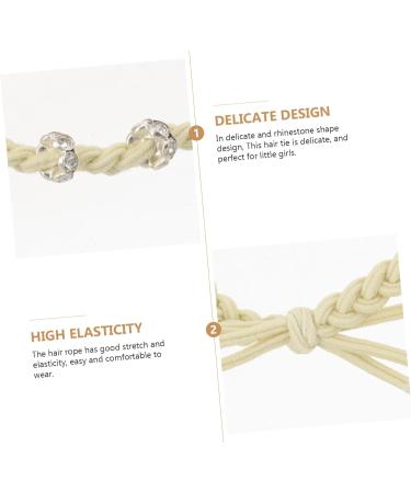 minkissy Girls Hair Ties Girl Hair Accessories Rhinestone Hair Clips Girls Hair Accessories Pearl Hair Clips Rhinestone Hair Band Scrunchies Hair Band Hair Holder Miss Elasticity Headgear - Buy Online on GoSupps.com