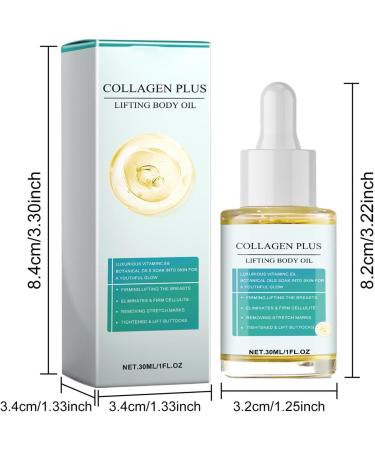 Coll-agen Fibrillar Oil Lifting Body Oil Fast Absorbing Dry Skin Moisturizer Body Oil For Women Coll-agen Body Lotion Body Treatments Oil Nourishing Hydration Oil For Neck Decollete Upper Arms - Buy Online on GoSupps.com