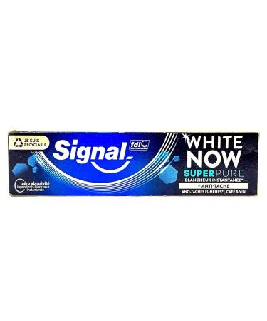 Buy Signal White Now Men Toothpaste - The Ultimate Whitening Formula Designed for Men - Buy Online on GoSupps.com