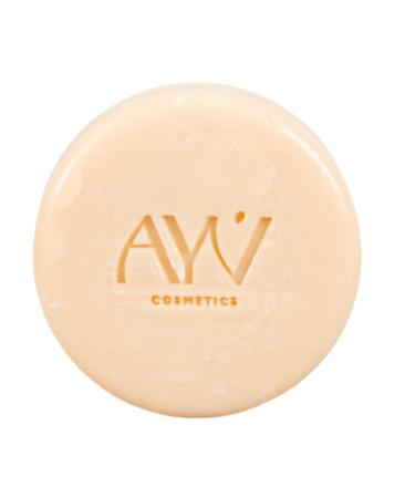 AYV Cosmetics Argan Moisturizing Solid Soap - Intense Hydration - Argan Oil Soap - Normal to Very Dry Skin - Face and Body Care - MADE IN FRANCE - 100g