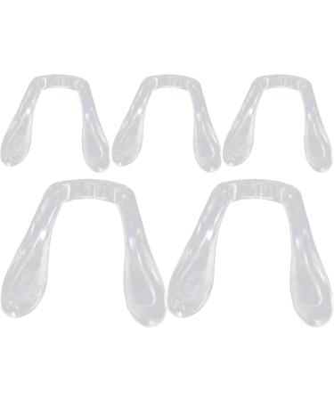 Healeeved U-Shaped Silicone Glasses Pads - 5 Pack Slip-Resistant Soft Nose Support for Eyewear - Buy Online on GoSupps.com
