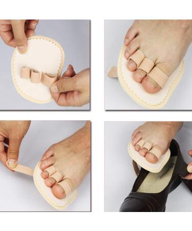 FARUTA Toe Spreader & Hammer Toe Corrector - Big Toe Bunion Protector & Ball of Foot Pad | Comfort & Pain Relief for Feet - Buy Online on GoSupps.com