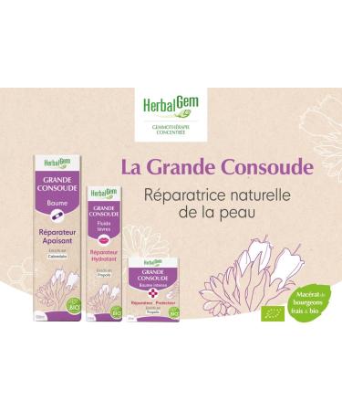 HERBALGEM | ORGANIC CONFOOD SOOTHING BALM | FOR REPAIRING AND SOOTHING IRRITATED SKIN | 50ML - Buy Online on GoSupps.com