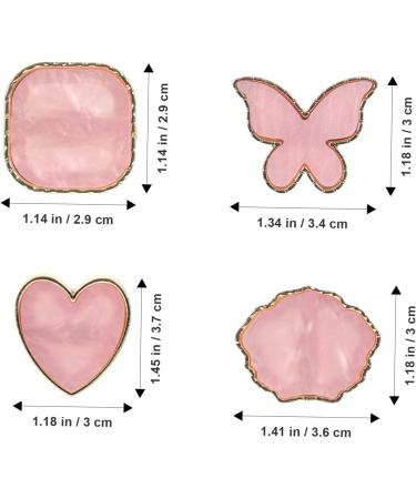 Hohopeti 4 pi ces Anneaux Palette Nail Art Couleur Mixte pour Femmes Accessoire Manucure DIY Pratique et Facile Nettoyer Pr sentoir Ongles Nuancier S curis et l gant - Buy Online on GoSupps.com