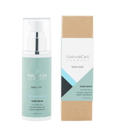 NATURECELL DENMARK vegan hand cream & body lotion 100 ml |Retinol cream with vitamin C aloe vera omega 3 & rosehip oil |Hand cream for very dry handsHand cream for cracked hands