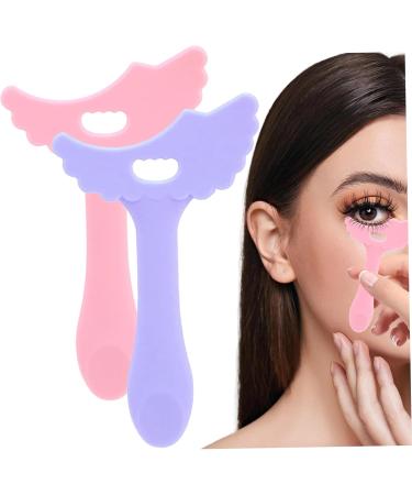Eyeliner Stencils Soft Silicone Eyeshadow Stencil Eyeliner Applicator Tool with Tail Scoop Multifunctional Eyeliner Tool Mascara Shield Eyeshadow Applicators for Beginners 2Pcs - Buy Online on GoSupps.com