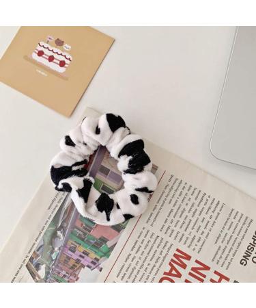 Elastic Cow Pattern Hair Ties - Ponytail Holders for Girls | Durable Elastic Cords | International Shipping - Buy Online on GoSupps.com