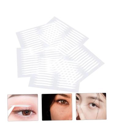 Housoutil 30 Sheets Double Sided Double Eyelid Sticker Droopy Eyelid Sticker Clear Stickers Girls Stickers Eye Makeup Tool Stickers for Girls Cosmetic South Korea White Woman Tape - Buy Online on GoSupps.com