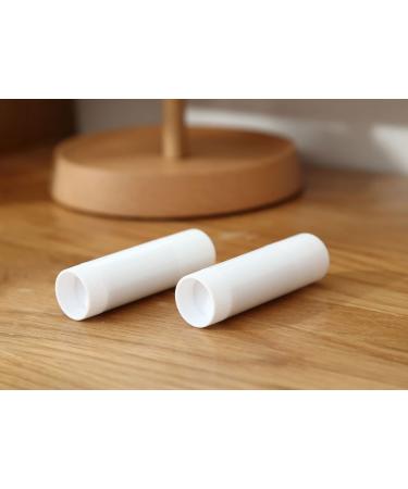 50 White Empty Lip Balm Tubes Containers by Upstore - Buy Online on GoSupps.com