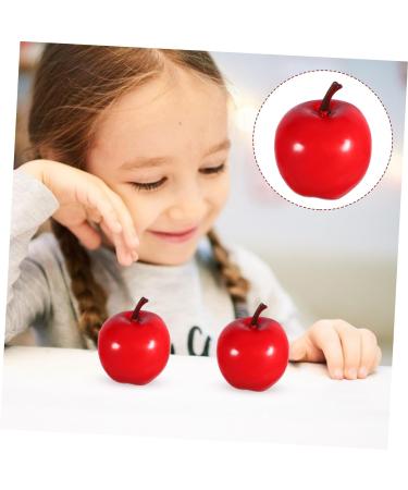 ABOOFAN 60 Pcs Artificial Apple Fruit Model Prop Decoraciones Para Salas De Play Food Apples Model Food Toy Faux Apples Emulated Fruit Model Wedding Decor Accessories Window Foam - Buy Online on GoSupps.com
