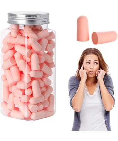 Noise Cancelling Ear Plugs Sound-Proof Noise Reduction Ear Plugs | High Decibel Ear Plugs Slow Rebound Warm Cotton for Sleeping Studying Aviere Cherry Blossom Powder 120 Pieces - Buy Online on GoSupps.com