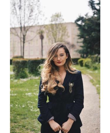 BOMBSHELL HAIR EXTENSIONS 250g 24" Flicky 3 Pieces Full Head Clip On Hair Extensions Hair Piece Wig (M19 DARK GOLD BLONDE) - Buy Online on GoSupps.com