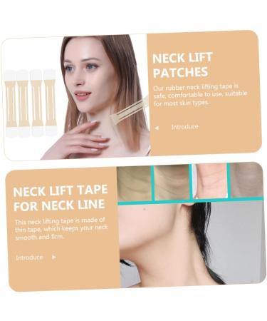 FOMIYES 20 Pcs Neck Lift Stickers Lifting Belt Neck Skin Tape Neck Skin Tightening Decal Boost Stickers Face - Buy Online on GoSupps.com