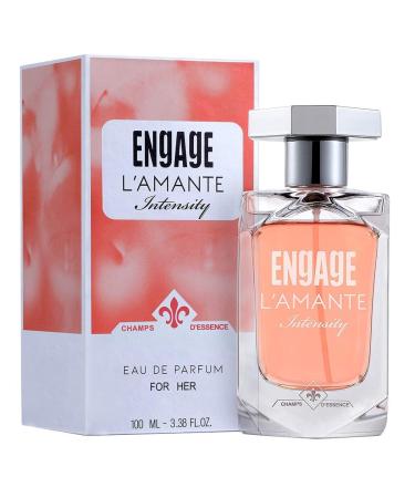 Enga.ge L'amante Intensity Eau De Parfum for Women Woody Fragrance Scent Premium Perfume for Women Long Lasting and Skin Friendly 100ml. - Buy Online on GoSupps.com