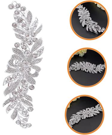 NUSITOU Hair Comb Wedding Side Comb Flower Girl Basket Pearl Headpiece French Side Combs Pearl Hair Clips Pearl Clips for Hair Bridal Hair Clips Full Diamond Bride Zinc Alloy Accessories - Buy Online on GoSupps.com