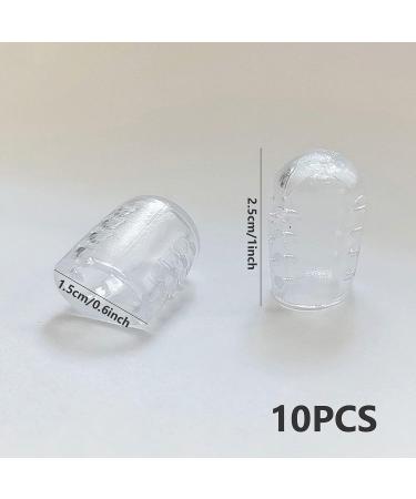 10PCS Small Silicone Toe Caps - Toe Protector for Corns, Blisters, Pain Relief - Buy Online on GoSupps.com