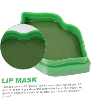 Masque Hydratant L vres 20 Pi ces Format Compact Masque de Soin Anti-dess chement pour Femmes Pratique Soin Nocturne Bo te Pr sent Verte Bleu - Buy Online on GoSupps.com