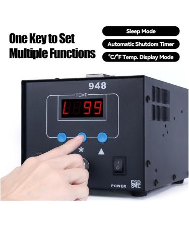 Buy ARTGOS 948 Saug-Zinspistolen-Tentl tstation 90 W Precision Temperature Control Automatic Shutdown & Sleep Mode for Optimal Performance | International Shipping Available - Buy Online on GoSupps.com