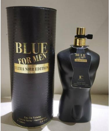 BLUE FOR MEN ULTRA NOIR EDITION Eau de Toilette 3.4 fL. Oz. Amber fragrance for men. - Buy Online on GoSupps.com