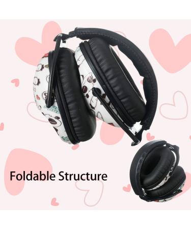 PROTEAR Kids Ear Defenders SNR 28 dB - Panda Noise Cancelling Ear Muffs for Children - Ideal for Concerts and Study - 15x13x10cm - Buy Online on GoSupps.com