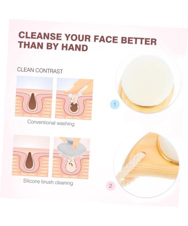 Premium Face Cleansing Brush & Massager | Deep Cleaning Tool for Home Facial Care - Pore & Makeup Removal - Buy Online on GoSupps.com