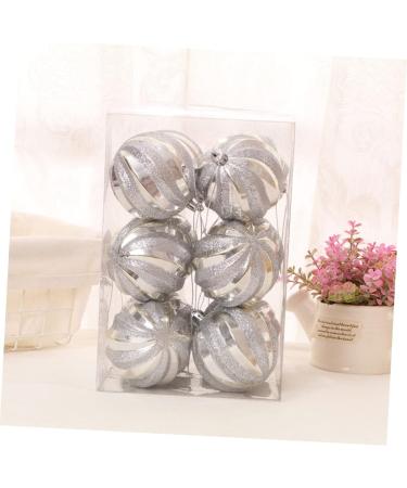Cabilock 12 Pcs Christmas Hanging Balls Shatterproof Christmas Balls Christmas Ball Pendant Snowball Prom - Buy Online on GoSupps.com