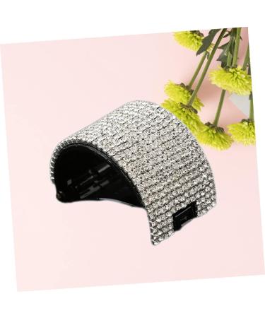 DOITOOL Hair Barrettes Hair Pin Hair Clip Ponytail Holder Clips Ponytail Holder Barrette Crystal Headgear - Buy Online on GoSupps.com