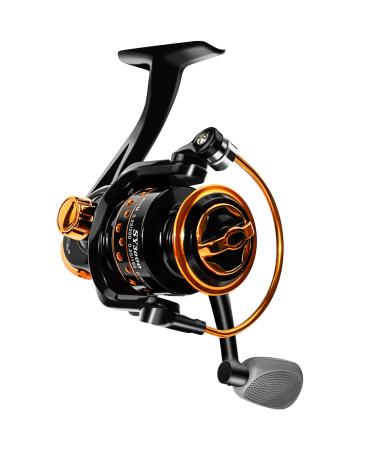 Summer and Centron Spinning Reels, 12 +1 BB Light Weight, Ultra Smooth Powerful, Size 3000 is Perfect for Ultralight/Summer Fishing by QINGLER