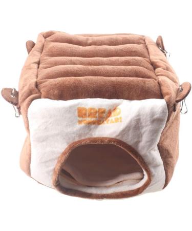 emours Small Animal Warmly House Cage Hanging Bed with Bed Mat for Chinchilla Guinea pigs Squirrel and Other Similar Size Animals Large - Buy Online on GoSupps.com